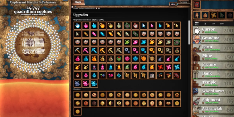 Cookie Clicker: Bake, Upgrade, and Rule the Sweetest Empire