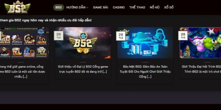 B52club – Trải Nghiệm Kho Game Độc Lạ Và Bí Kíp Chiến Thắng